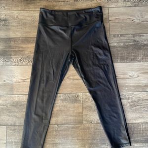 COPY - Zyia black Metallica light and tight leggings size 16-18